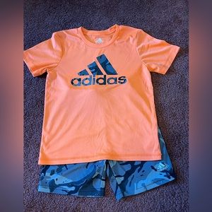 Adidas Short Set, boys size 6